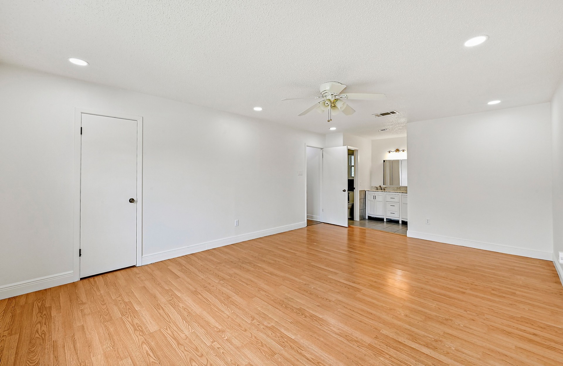 Primary Bedroom — Toward Ensuite — current, vacant